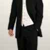 Black Nero three-quarter length lounge suit