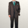 Grey Herringbone Lounge Suit