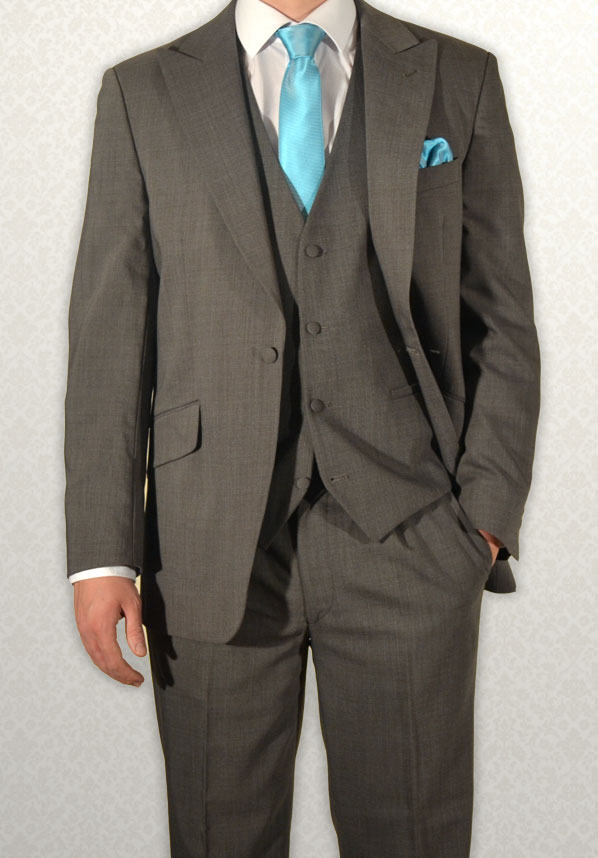 Modern mid-grey Mohair lightweight lounge suit