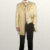 Gold Scroll Three-Quarter Length Jacket