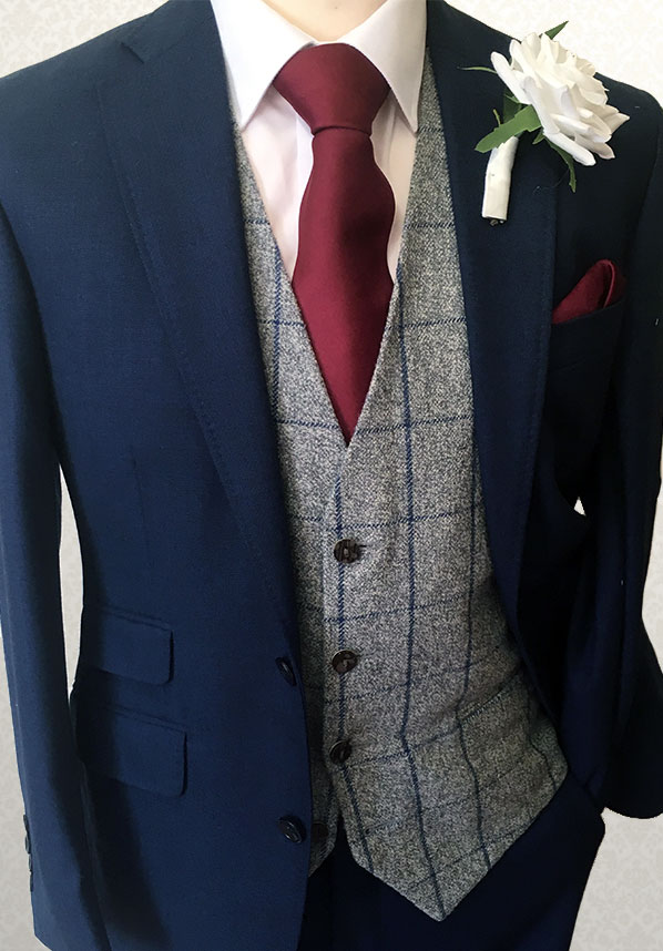 Royal Blue Lounge Suit