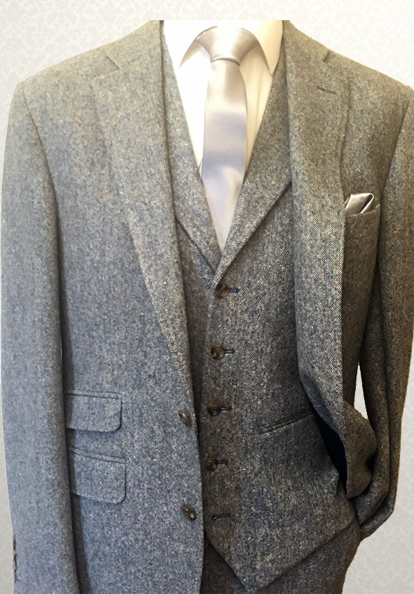 Tweed Grey Lounge Suit
